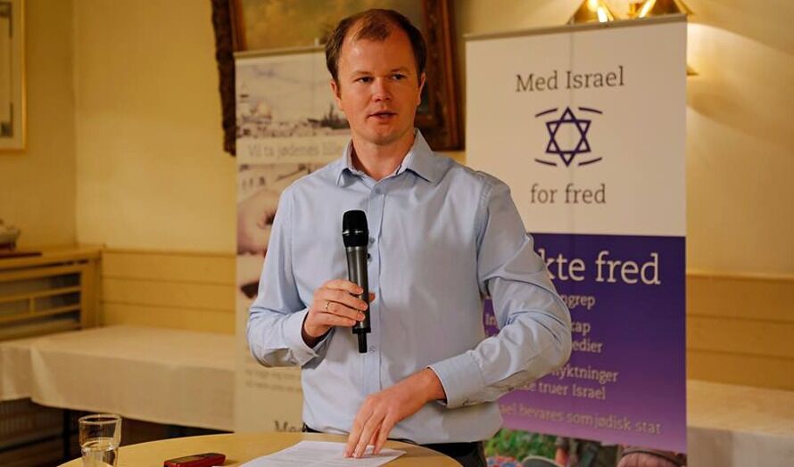 Conrad Myrland er daglig leder i Med Israel for fred (MIFF).
 Foto: Tor-Bjørn Nordgaard