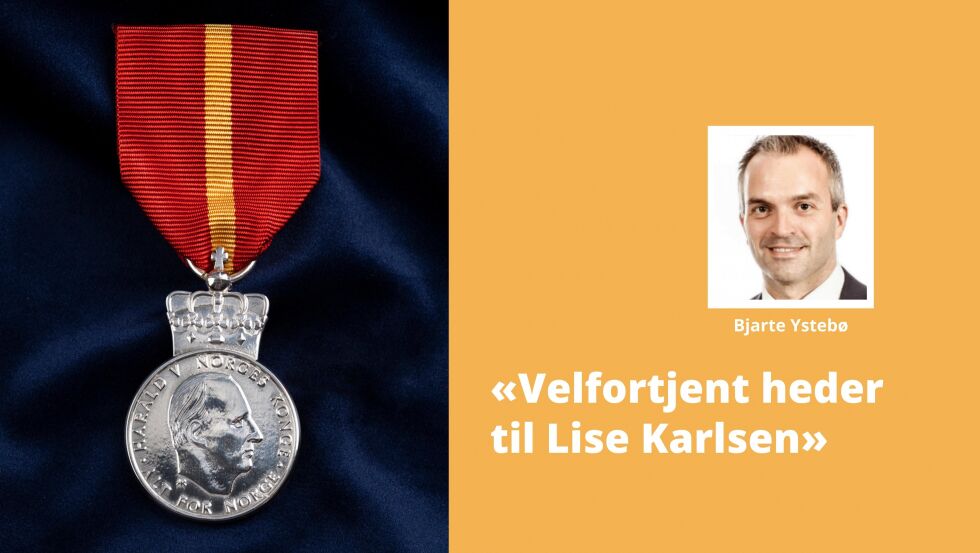 Kongens fortjenstmedalje.
 Foto: Øivind Möller Bakken, Det kongelige hoff