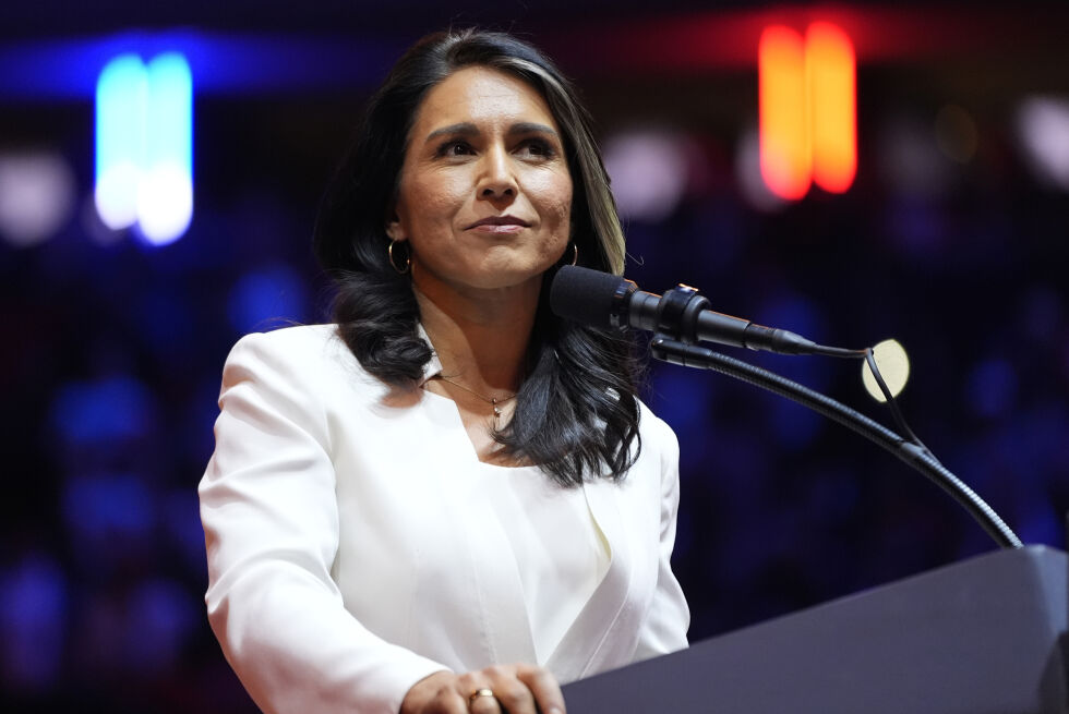 Tulsi Gabbard er direktør for nasjonal etterretning i USA.
 Foto: NTB/AP/Alex Brandon