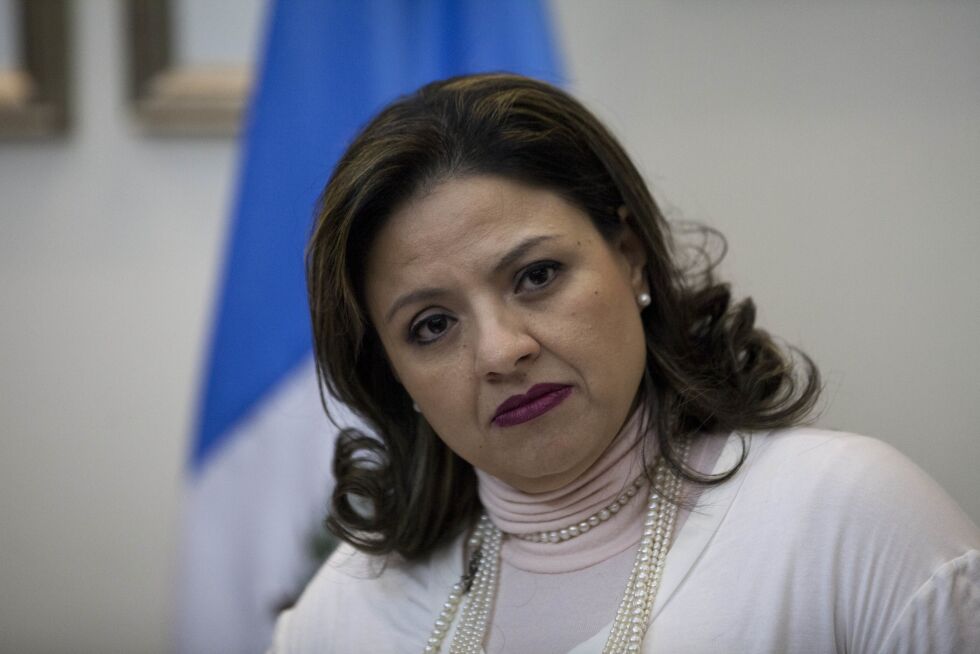 GUATEMALA: Utenriksminister Sandra Jovel sier landet har fattet en selvstendig beslutning om å flytte ambassaden til Jerusalem, på grunn av langvarig vennskap med Israel. Foto: AP / NTB Scanpix