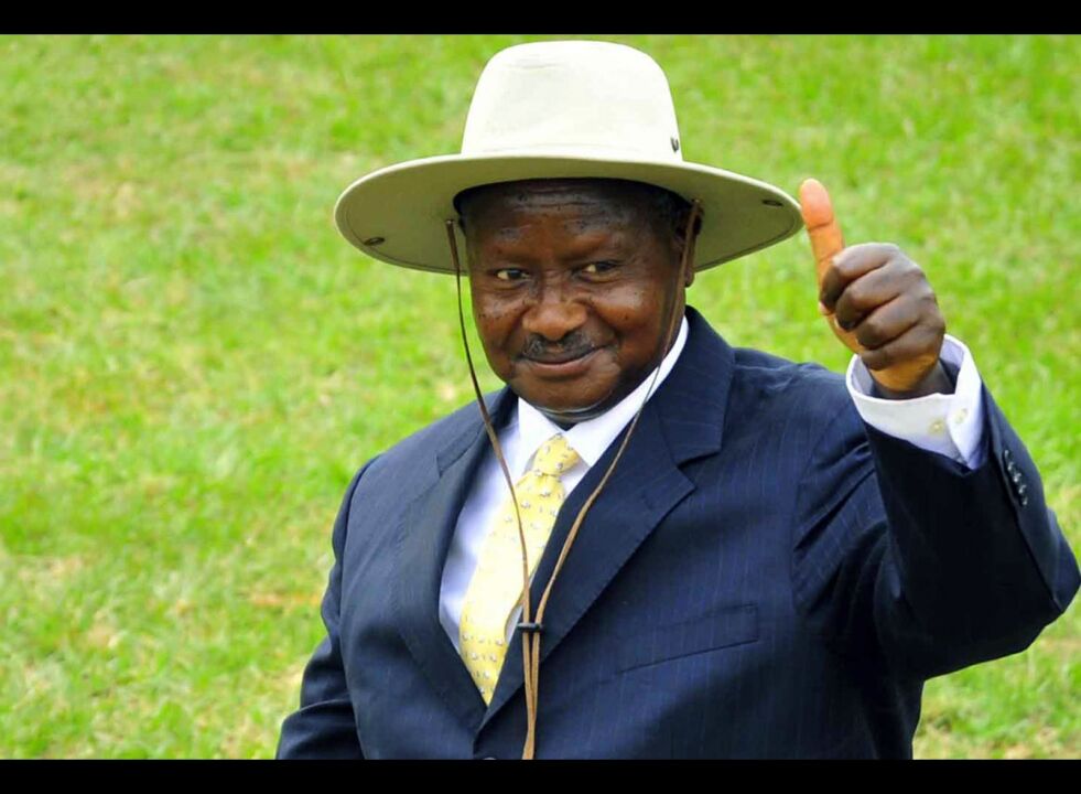 Det er ventet at Ugandas president Yoweri Museveni flytter ambassaden fra Tel Aviv til Jerusalem i neste uke.
 Foto: NTB Scanpix