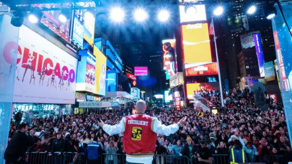 Fylte Times Square for å tilbe Jesus og bli frelst