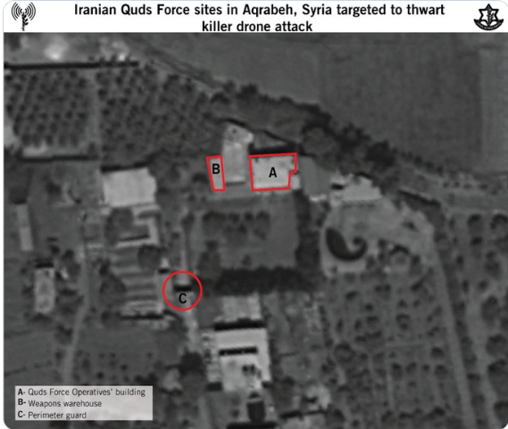 Iransk general planla droneangrep mot Israel