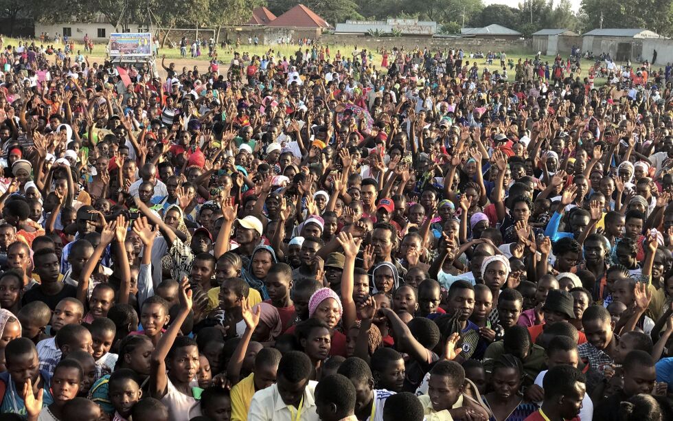På det meste kom det 8.000 på kampanjen til Trosgnisten Misjon i Tanzania.
 Foto: Trosgnisten Misjon