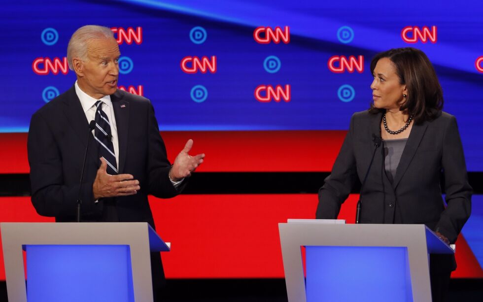 Joe Biden og Kamala Harris ser ut til å vinne presidentvalget i USA.
 Foto: NTB