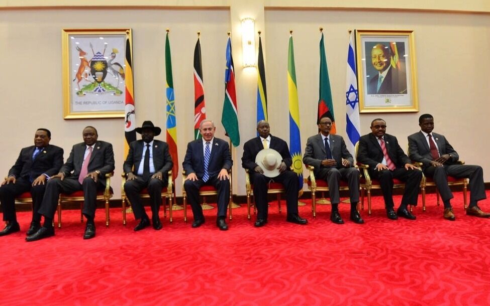Israels daværende statsminister Benjamin Netanyahu deltok på et toppmøte med afrikanske ledere i Uganda 4. juli 2016. Arkivbilde.
 Foto: Kobi Gideon/TPS
