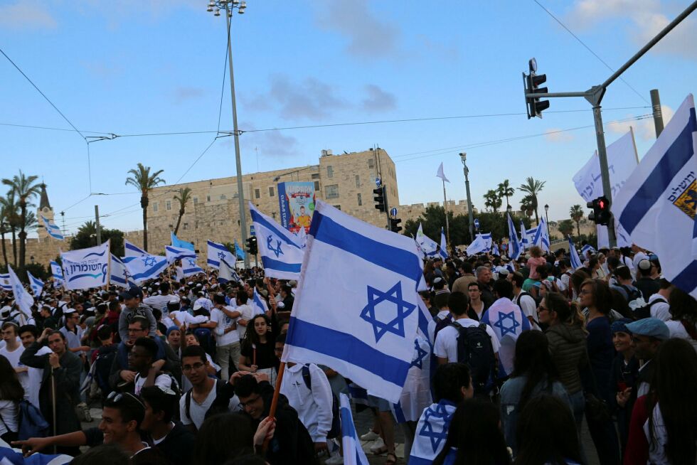 Feiring av Jerusalem-dagen.
 Foto: Eytan Schweber/TPS
