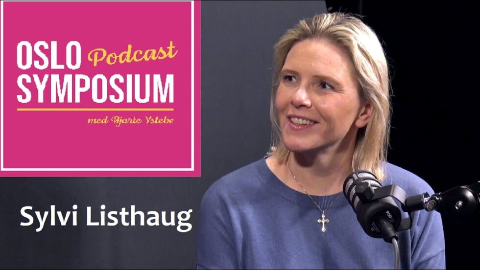 Sylvi Listhaugs er gjest i Oslo Symposiums podcast