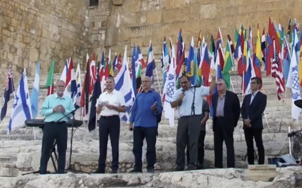 Over fem tusen fulgte den digitale Løvhyttefesten fra Jerusalem