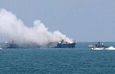 Egyptisk marineskip truffet av IS-rakett