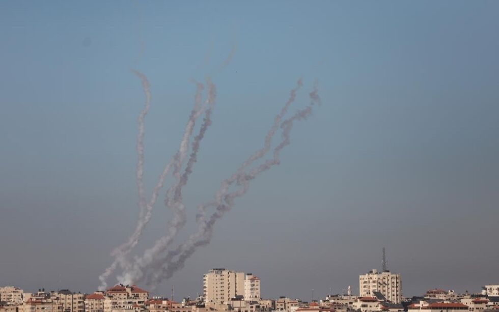 Nærmere 4.000 terrorraketter har blitt sendt inn over Israel med mål om å drepe flest mulig sivile. Nå har to nye liv gått tapt som følge av rakettregnet. Illustrasjonsbilde.
 Foto: Majdi Fathi/TPS