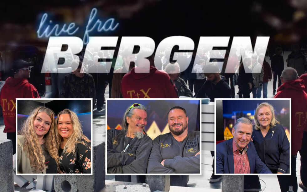 Følg med på kveldens Live fra Bergen på TV Visjon Norge kl. 22.00. Sendingen kan også følges på Facebook, YouTube og her på idag.no.
 Foto: Norge IDAG