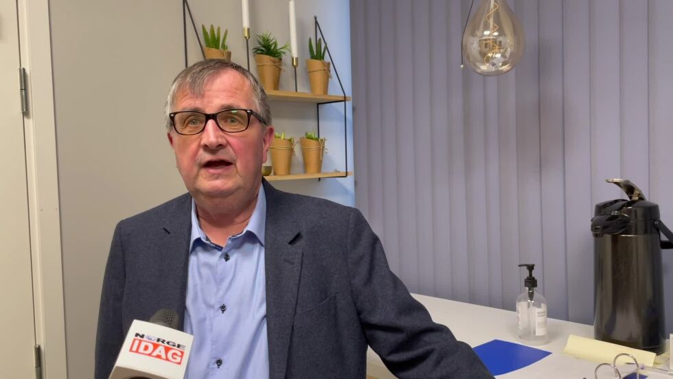 Arne Pedersen snakker om dommen i lagmannsretten