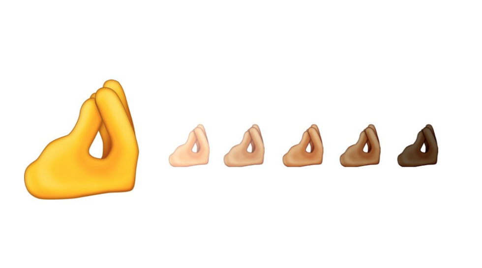 Er dette en jødisk eller italiensk emoji?
 Foto: (Emojipedia/Twitter)