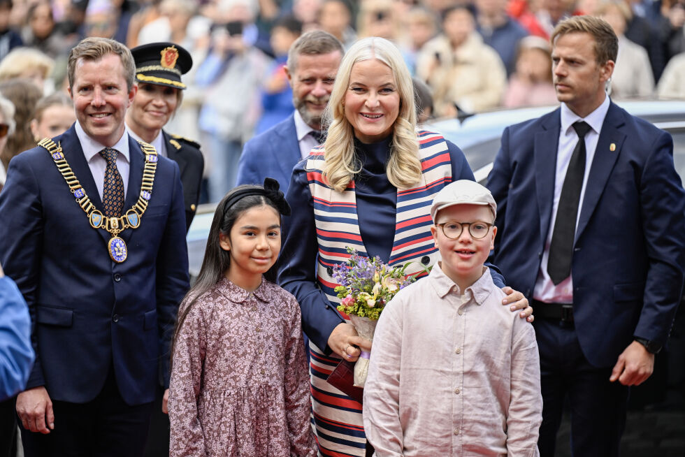 Kronprinsessen kastet glans over Stavangers 900-årsjubileum