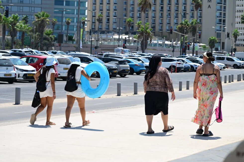 Livet i Tel Aviv var upåvirket søndag 25. august.
 Foto: Yossi Zeliger/TPS-IL