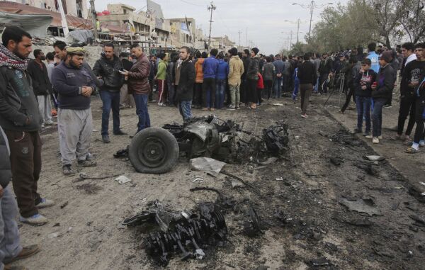 35 drept i bilbombeangrep i Bagdad