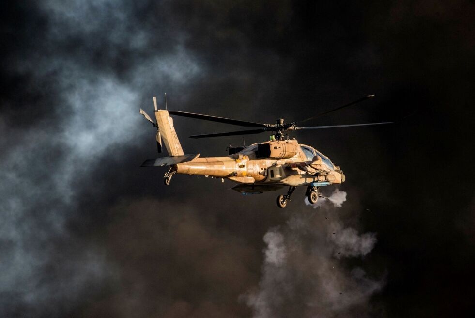 Det israelske luftforsvarets helikopter.
 Foto: Kobi Richter/TPS