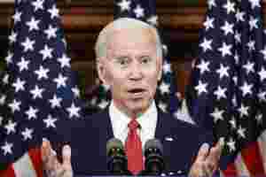 Joe Biden fosser frem