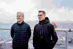 Støre og Stubb gratulerte Kristersson med Nato-inntreden