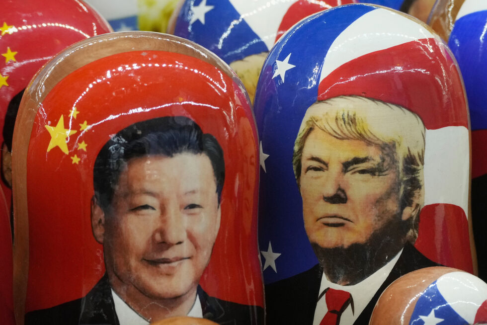 Handelskonflikten mellom Kina og USA fortsetter å tilspisse seg.
 Foto: Dmitri Lovetsky / AP / NTB
