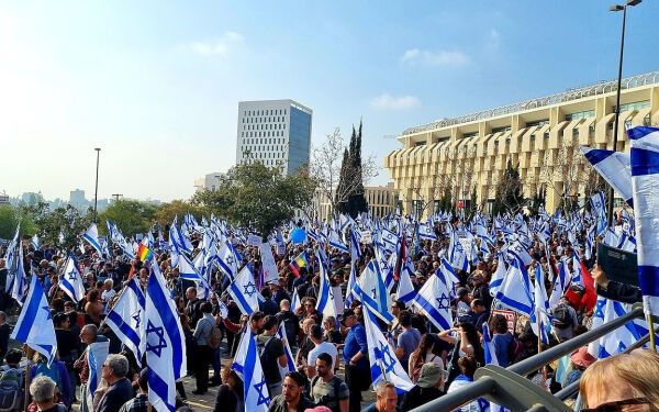 Demonstrasjoner forstyrret trafikken i Israel 