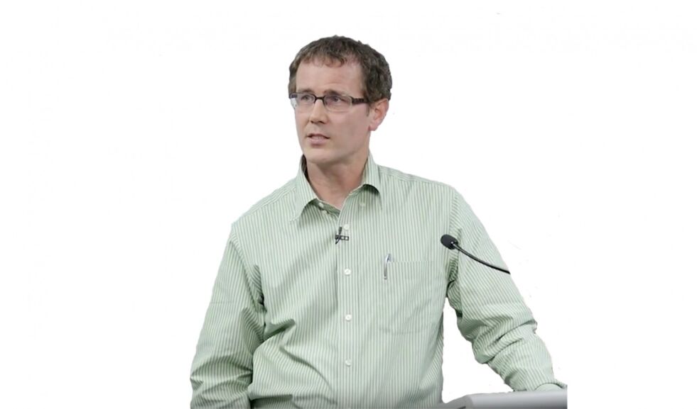 Robert Woodberry er forsker ved amerikanske Baylor University.
 Foto: Skjermdump fra YouTube
