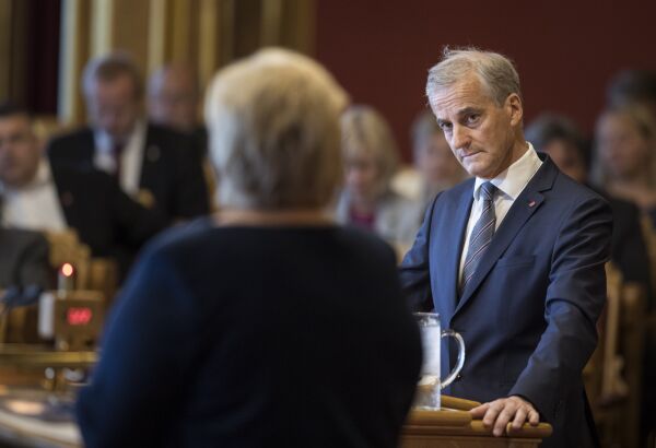 Rødgrønt flertall for første gang siden stortingsvalget