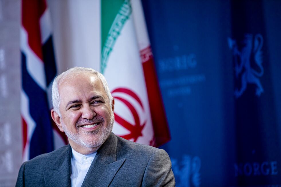 Irans utenriksminister Javad Zarif hevder angrepet mot basene i Irak var selvforsvar, og sier de ikke ønsker krig.
 Foto: Stian Lysberg Solum/NTB Scanpix