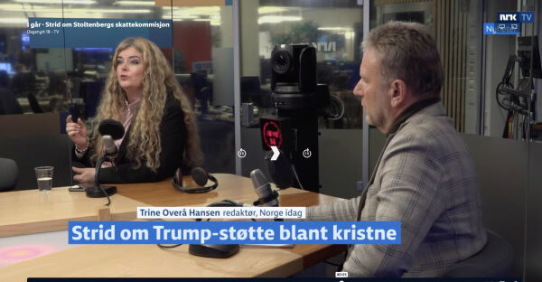 Overå Hansen og Selbekk i debatt om Trump