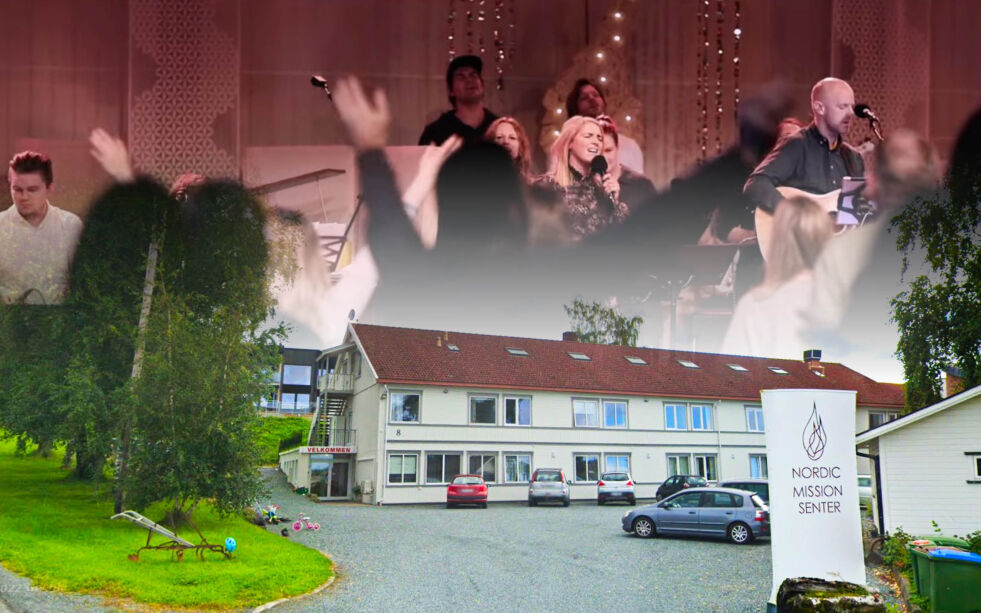 28. februar til 2. mars inviterer Nordic Mission på Levanger til midtuke-konferanse ved bønnesenteret, forteller Anders Skarpsno (t.h.) til Norge IDAG.
 Foto: Bilde tatt aug 2022 ©2023 Google Street View og skjermdump YouTube/Anders Skarpsno
