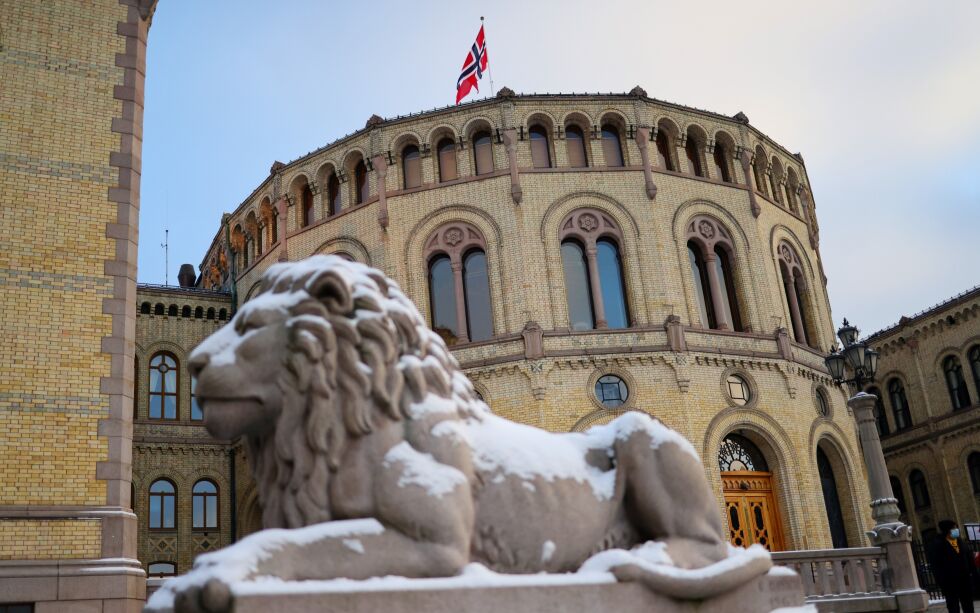 Stortinget i Oslo.
 Foto: Ørn E. Borgen / NTB