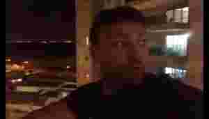Norske Daniel er midt i rakettangrepene