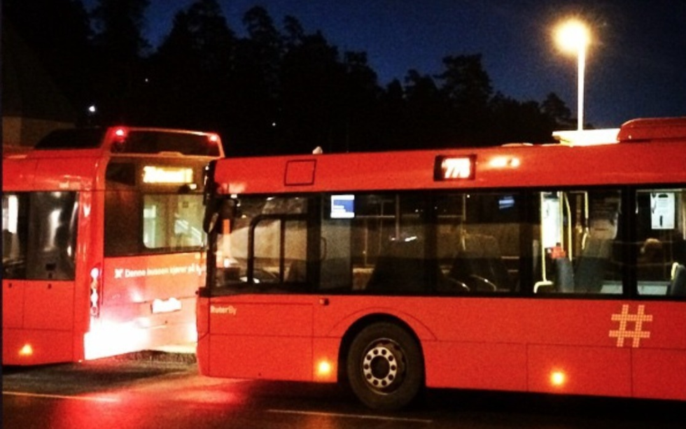 Jan Kåre Christensen mener at han ble usaklig oppsagt for å spille kristen radio og musikk når han kjørte buss i Oslo.
 Foto: Svend Ole Kvilesjø