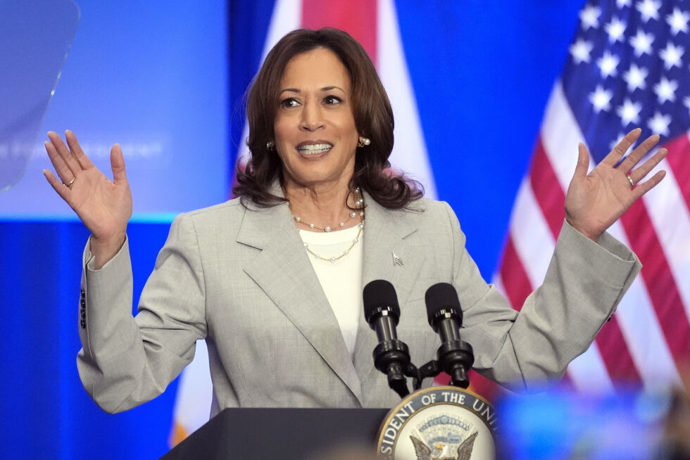 Joe Biden støtter visepresident Kamala Harris sitt kandidatur fram mot presidentvalget.
 Foto: AP Photo/John Raoux, File / NTB