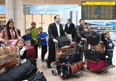 231 indvandrere fra Nordamerika landet på Tel-Aviv lufthavn