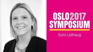 Sylvi Listhaug på Oslo Symposium 2017