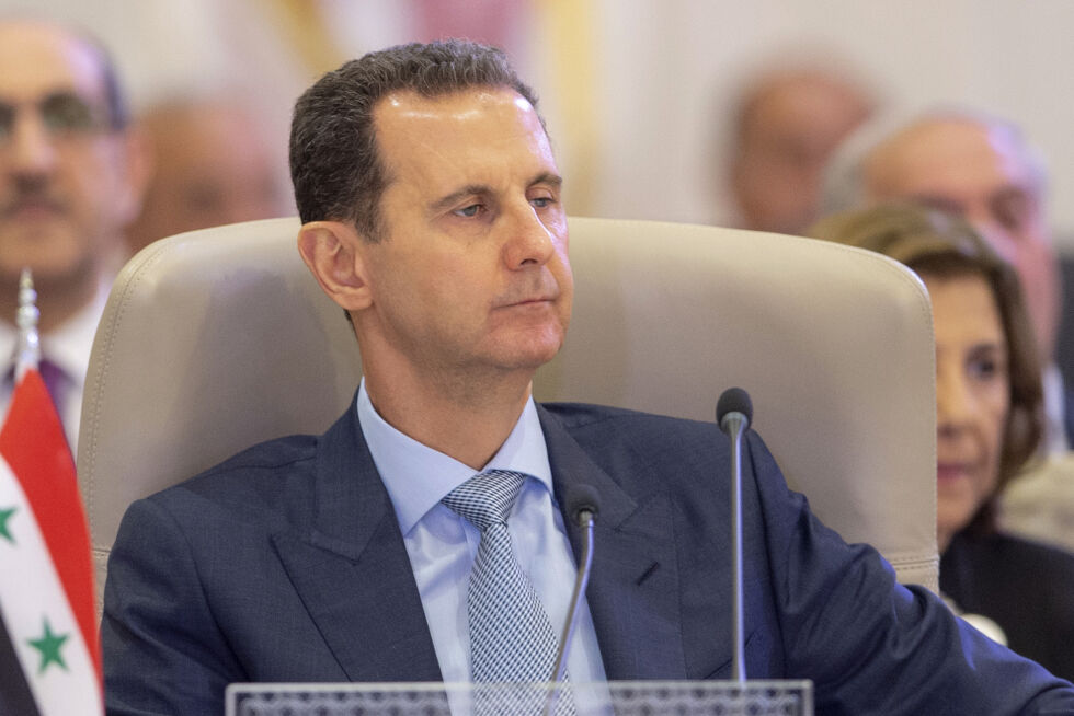 Syrias president Bashar al-Assad.
 Foto: Saudi Press Agency via AP / NTB