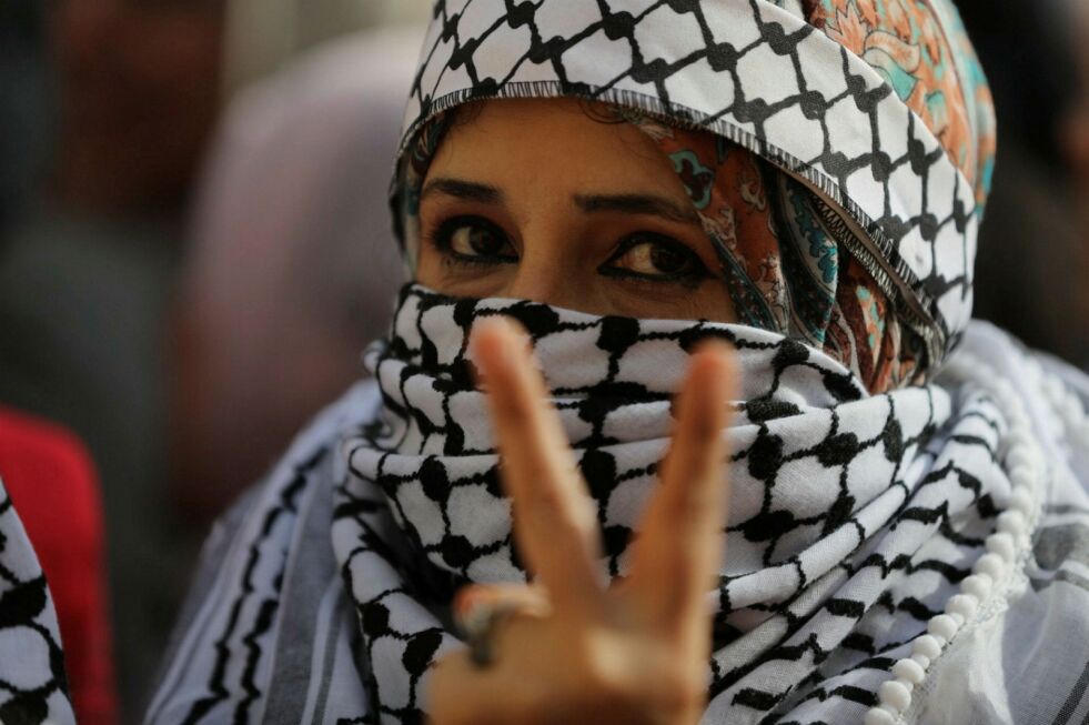 Fatahs folkemøte på Gaza-stripen.
 Foto: Majdi Fathi/TPS