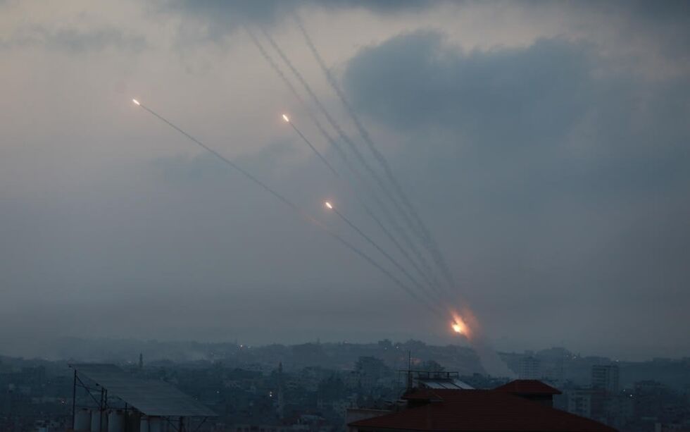 Over 4.000 raketter fra terrororganisasjonene Hamas og Islamsk Jihad har blitt skutt ut fra Gazastripen for å ramme sivile mål i Israel.
 Foto: Majdi Fathi/TPS