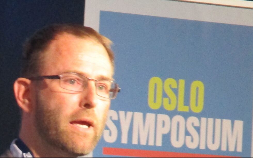 Jogeir Lianes på Oslo Symposium 2023.
 Foto: Ivar Fjeld