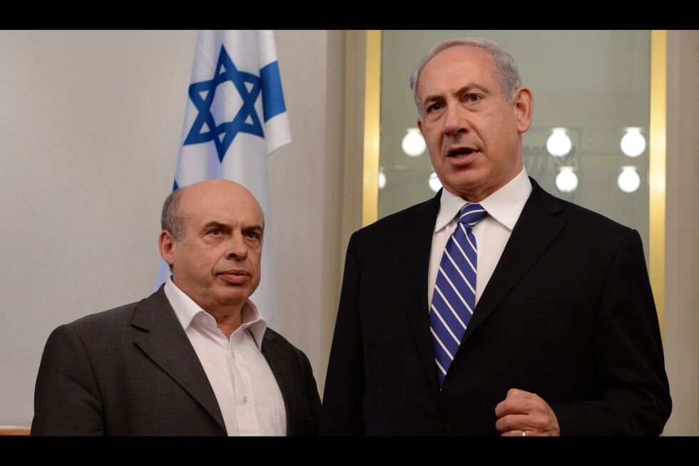 PRISVINNER: Her er Nathan Sharansky sammen med statsminister Benjamin Netanyahu ved en tidligere anledning. Foto: GPO