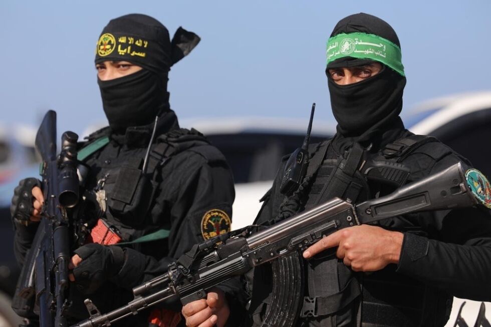 En storstilt militærøvelse ble gjennomført av Hamas, Islamsk Jihad og 11 andre terrorgrupper på Gazastripen i desember 2020.
 Foto: Majdi Fathi / TPS