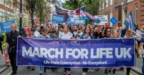 Tusener marsjerte for fosterets rett til liv