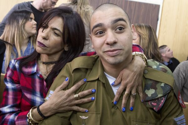 Israelsk soldat fikk 18 måneders fengsel