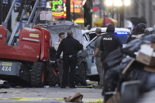 Nyttårsangrep i New Orleans etterforskes som terror – minst ti drept