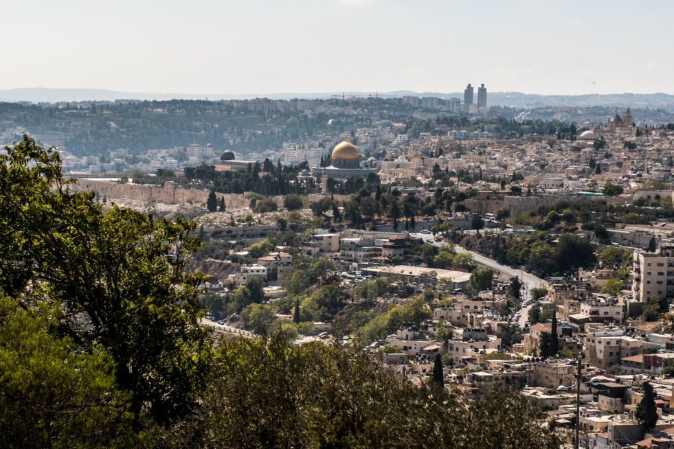 Utsikt over Jerusalem.
 Foto: Kobi Richter/TPS