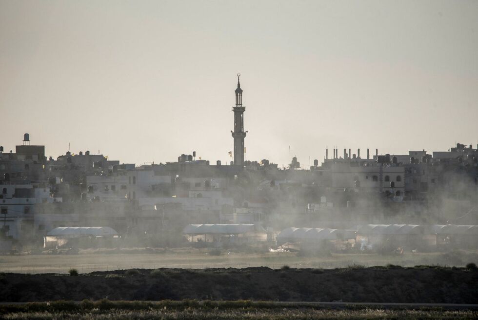 En moske i Khan Yunis på Gaza-stripen.
 Foto: Kobi Richter/TPS