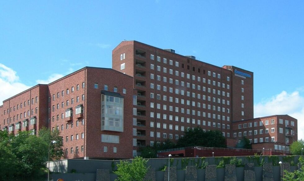 ABORT: Her ved Karolinska Universitetssjukhuset i Stockholm ble det ved en feil utført en abort på et 30 uker gammelt foster sommeren 2018.
 Foto: Foto: Wikimedia Commons