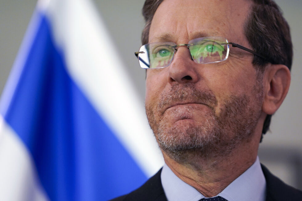 President Isaac Herzog
 Foto: NTB/AP/Nathan Howard
